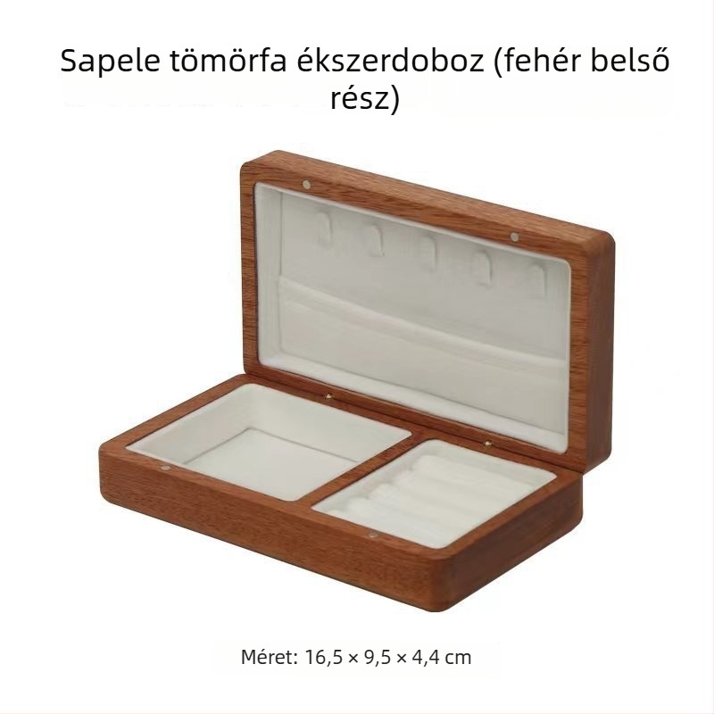 Fa ékszerdoboz, új kínai stílus, modell 0408