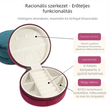 Ékszerdoboz • Európai stílus • Hordozható utazási doboz • Modell: Lx–je–r1 • Anyag: Egyéb • Keménység: Kemény • Stílus: Megfizethető luxus