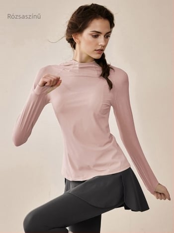 Női edzésnadrág, magas derékkal, csípőemeléssel, haskontrollal, gyorsan száradó és lélegző