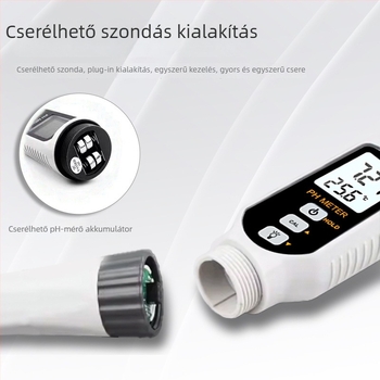 Xima nagy pontosságú pH mérő, hordozható vízminőség-tesztelő PH828 sertéstenyésztéshez és akvakultúrához