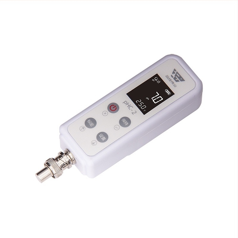 Laboratóriumi pH mérő toll formájú készülék, nagy pontosságú pH tester LCD/LED kijelzővel, BNC elektrod csatlakozás, DC 1.5V tápegység, automatikus 1–3 pont kalibráció