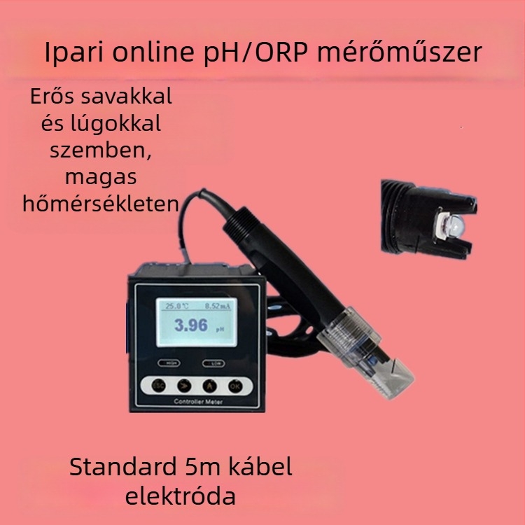 QIWEI PH-BL5 elektródszenzor – pH-szonda szennyvíz- és vezetékes vízhez, mérési tartomány 0.0–14.0, márka QIWEI