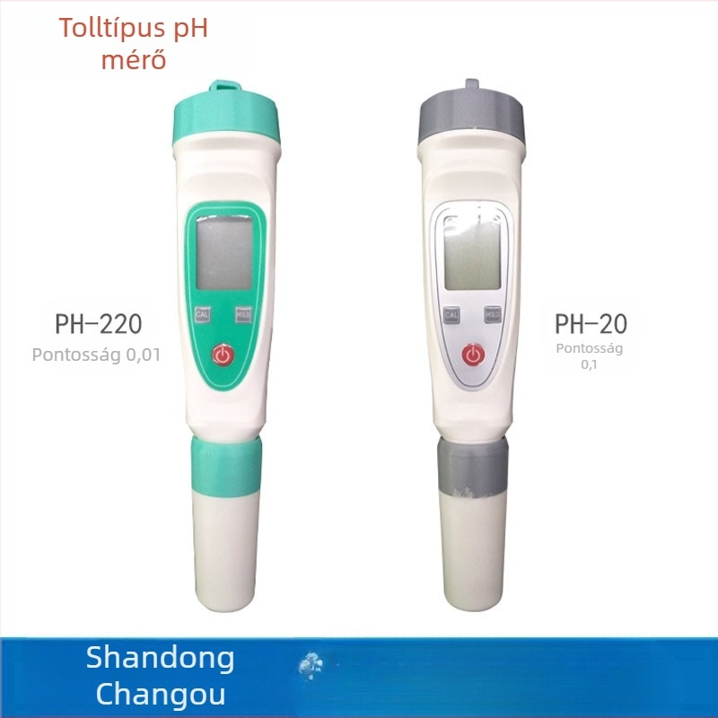 Qiwei toll formájú pH mérő ph-20/ph-220 – hordozható pH teszter