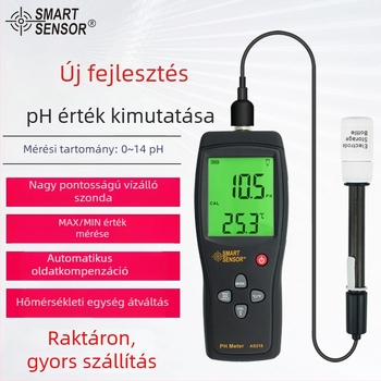 Xima AS218 akvárium vízminőség mérő, vezetőképesség és sótartalom, SMART SENSOR