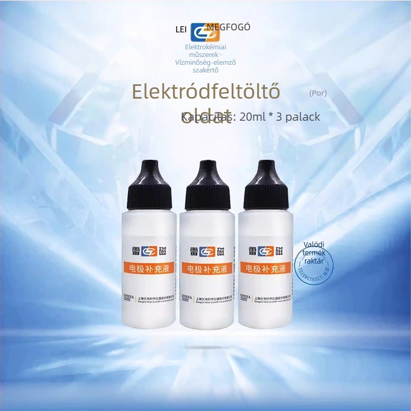 pH-elektród töltőoldat és referenciaoldat – Thunder magnet elektród kiegészítő oldat többparaméteres vízminőség-analizátorokhoz