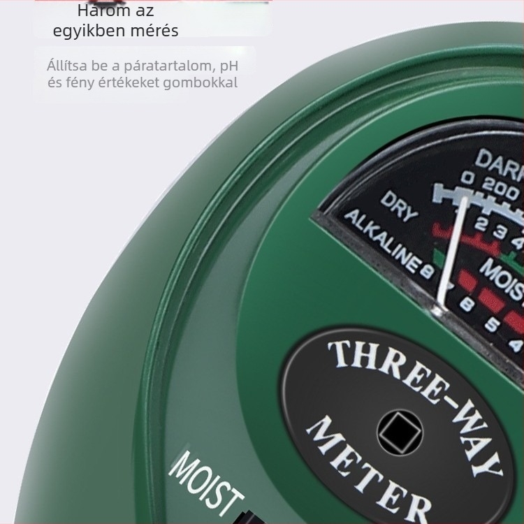 Talaj pH detektor nedvességmérővel és tápanyag-szenzorral — modell Hj00001009