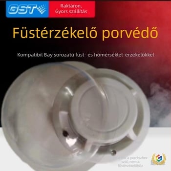 Füstjelző porvédő sapka, antiszennyező védőburkolat füstérzékelőhöz, védőház építkezésekhez és felújításokhoz