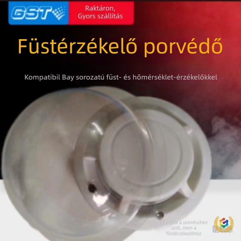 Füstjelző porvédő sapka, antiszennyező védőburkolat füstérzékelőhöz, védőház építkezésekhez és felújításokhoz