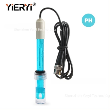PH elektróda a BNC interfésszel, modell TPH01120, PC ház, 0–60°C digitális kijelző, PH műszer kiegészítő hidroponiához