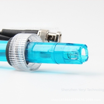 PH elektróda a BNC interfésszel, modell TPH01120, PC ház, 0–60°C digitális kijelző, PH műszer kiegészítő hidroponiához