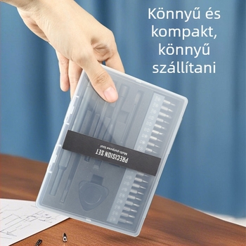 Obadon 29‑in‑1 precíziós csavarhúzó készlet – Cr-V acélból; mobiltelefonok, szemüvegek, órák és laptopok szétszereléséhez – precíz karbantartási eszközök