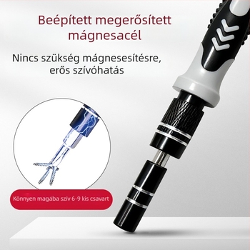 115-in-1 csavarhúzó készlet: mágneses, precíziós javító eszközök mobiltelefonokhoz, noteszgépekhez és háztartási készülékekhez (461 g)