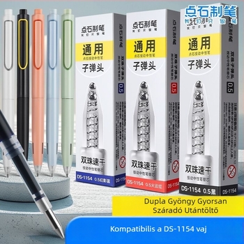 Tollbetét 0,5 mm, modell 1154, gyorsan száradó, dupla golyós betét