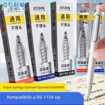 Tollbetét 0,5 mm, modell 1154, gyorsan száradó, dupla golyós betét
