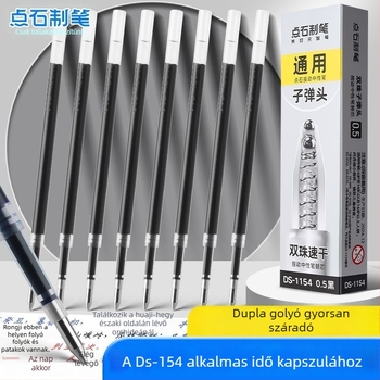 Tollbetét 0,5 mm, modell 1154, gyorsan száradó, dupla golyós betét