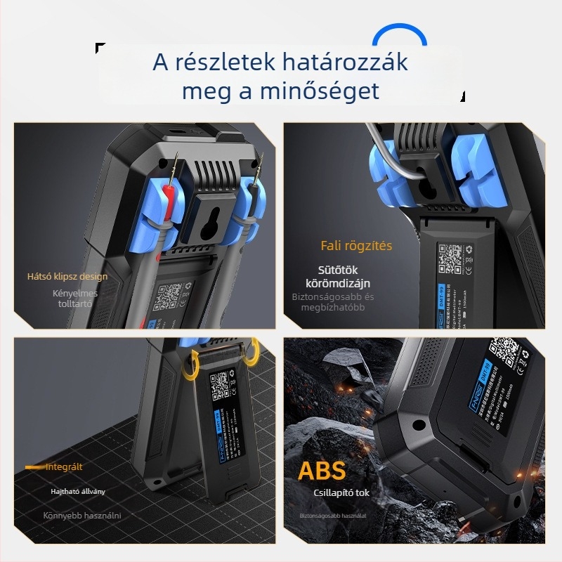 Fnirsi DMT-99 Digitális multiméter — magas precizitás, intelligens égés elleni védelem, többfunkciós, teljesen automata digitális kijelzővel
