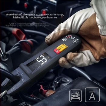 Bside U0 U-típus csipeszmérő, digitális kijelző, nagy pontosságú mini ampermérő