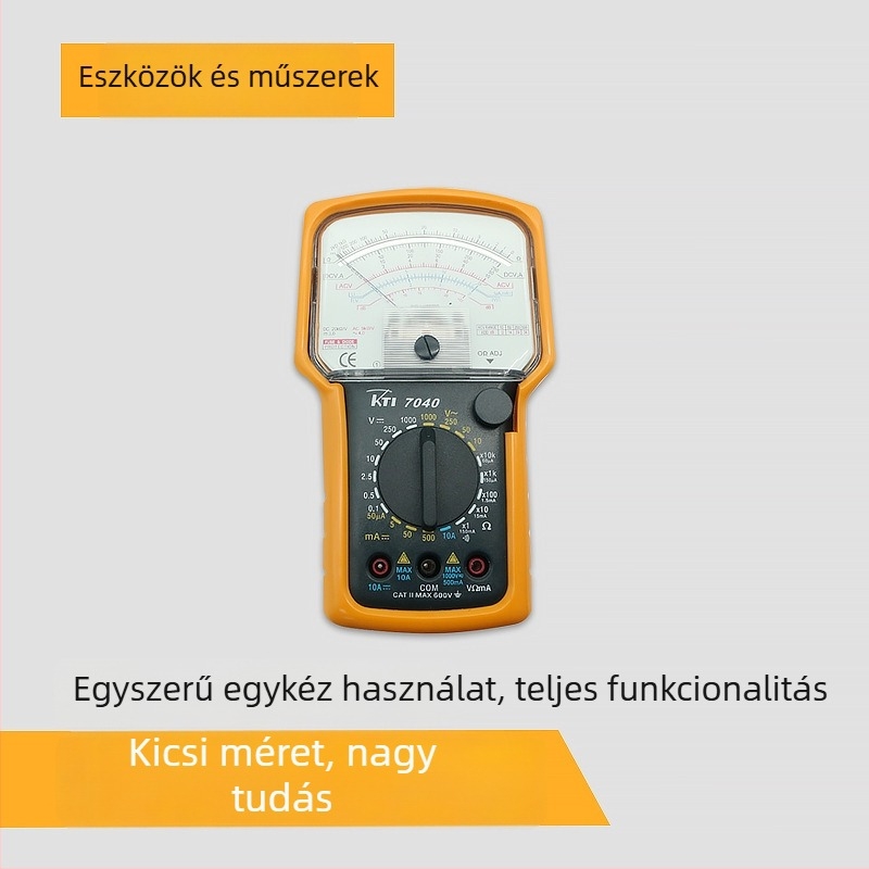Kotai KT-7040 analóg multiméter védőtokkal