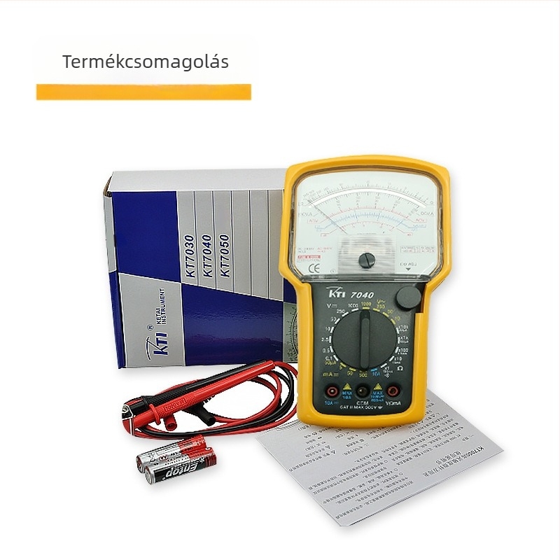 Kotai KT-7040 analóg multiméter védőtokkal