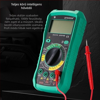 Luwei digitális csipeszes multiméter kijelzővel; kapacitás tartomány 25; biztonsági szint 50