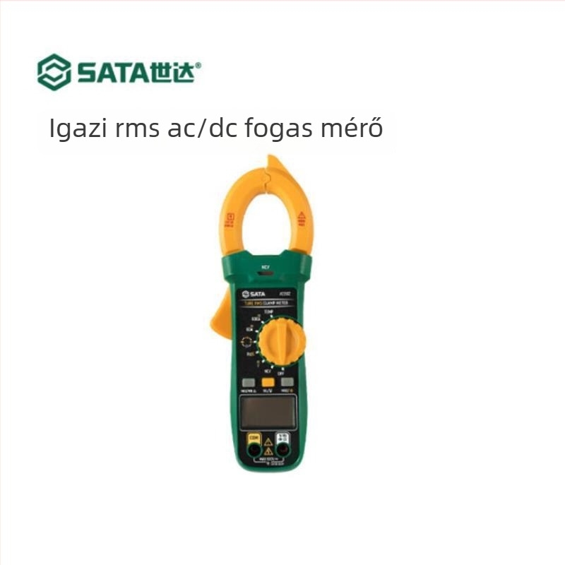 AE3502 AC/DC csuklómérő és digitális multiméter — magas precíziós digitális kijelző, Sida/Sata