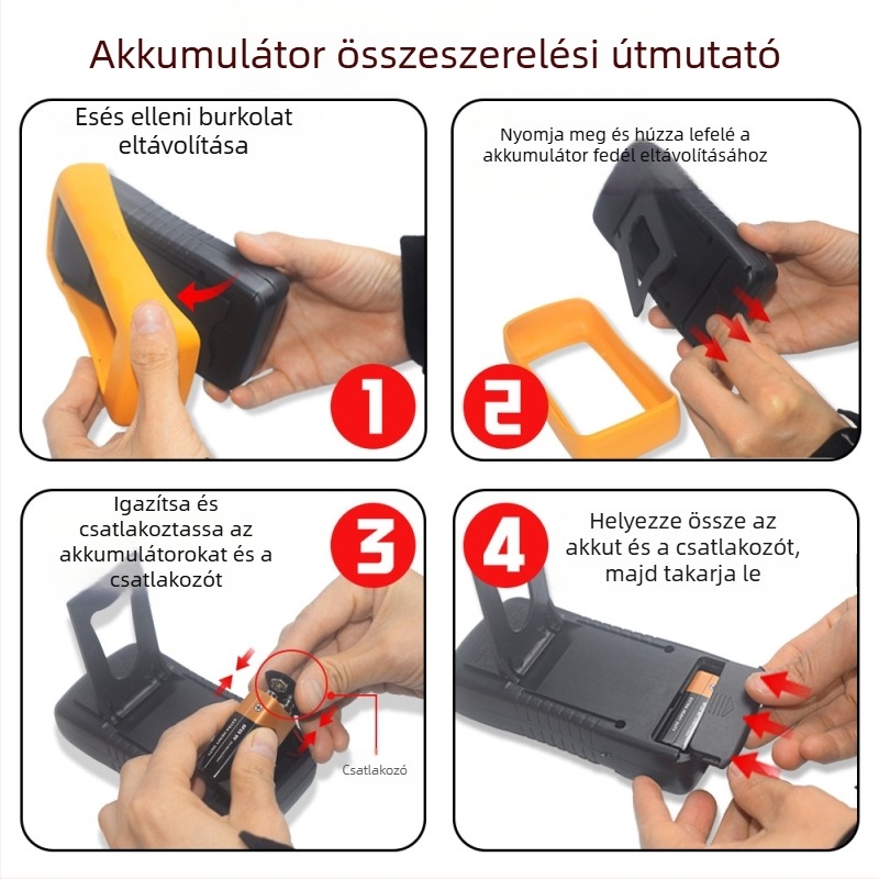 XL830L digitális multiméter – nagy pontosságú feszültségmérés, hordozható és kompakt