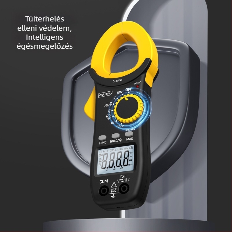 DL8440 csipeszes multiméter - digitális, nagy pontosságú, nagy kijelző, többfunkciós