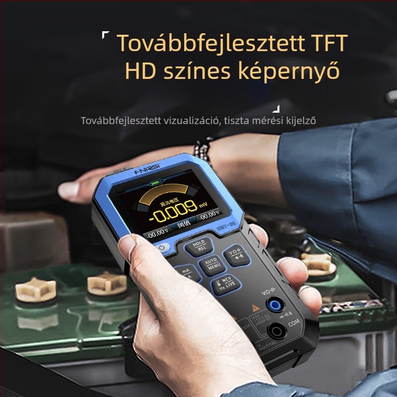 FNIRSI-DMT-99 Digitális Multiméter – Magas Pontosságú, Intelligens, Többfunkciós, Teljesen Automata Digitális Kijelző