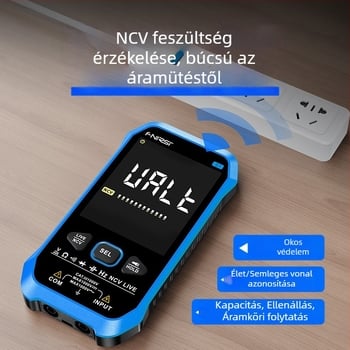 Fnirsi S1 digitális multiméter, magas pontosságú, teljesen automata, hordozható, ultra vékony, égés elleni védelem, digitális kijelző, elektromérnökök részére
