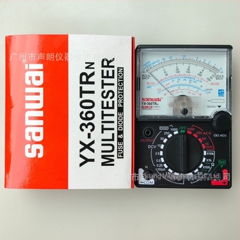 Sanwai YX360TRN Mechanikus pointeres multiméter ampermetre és voltmérővel