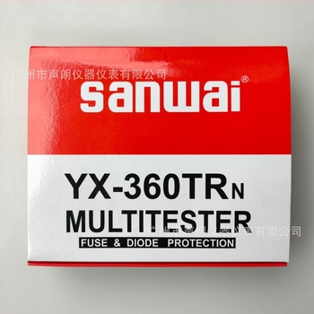 Sanwai YX360TRN Mechanikus pointeres multiméter ampermetre és voltmérővel