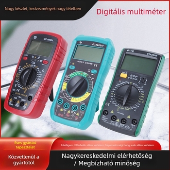 Ouyide Digitális Multiméter, égetésálló, magas precizitás, professzionális használatra