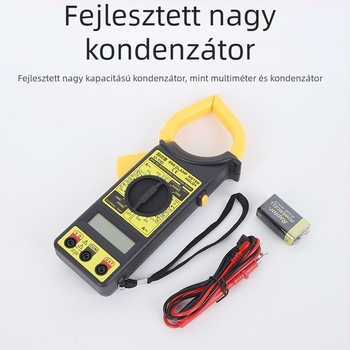 Ouyide Digitális Multiméter, égetésálló, magas precizitás, professzionális használatra