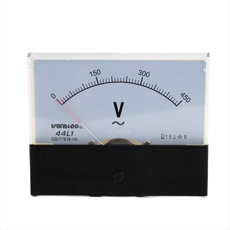 AC feszültségmérő és árammérő, modell 44L1-V, feszültségtartományok 44L10–250V, 450V, 300V, 10080