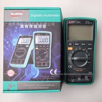 890A digitális multiméter automata mérési tartománnyal és digitális kijelzővel - professzionális felhasználásra