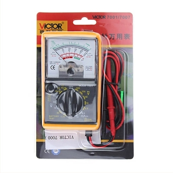 Victorvictory VC7001 MF47 mechanikus analóg multiméter – kiemelkedő pontosságú, háromfunkciós