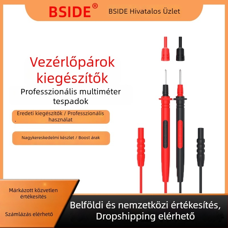 BSIDE multiméter tesztvezeték-kiegészítők – kompatibilisek X1, X2, A10, S20, S11, S10, A1; 30 g; CE ROHS; háztartási használatra