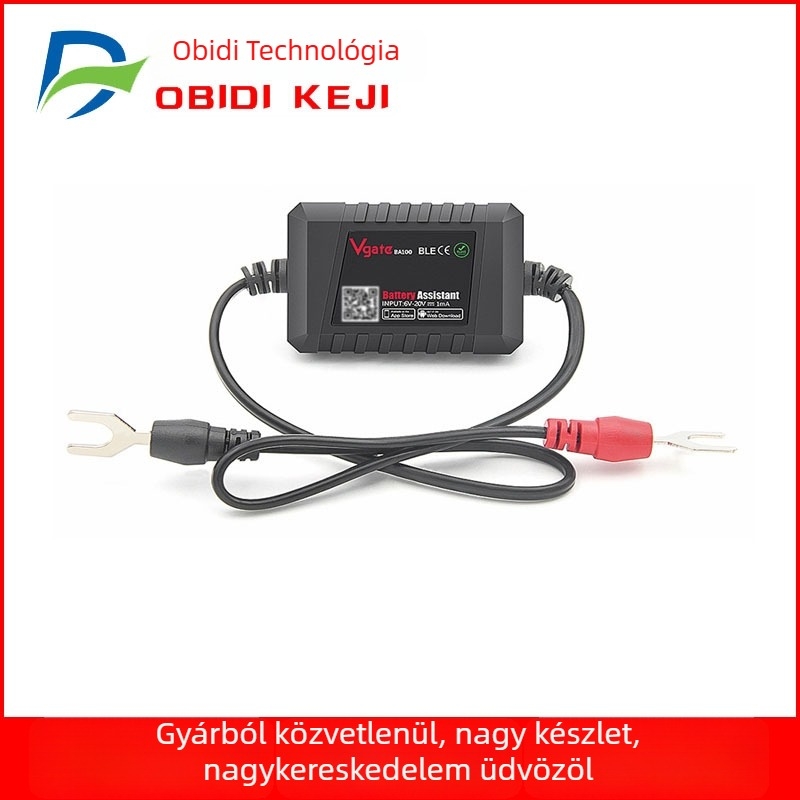 VGATE BA100 12V autóakkumulátor Bluetooth 4.0 detektor és akkumulátor-monitor – autó akkumulátor teszter, -10°C-tól 60°C-ig