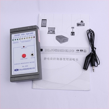 SL-030 felületi ellenállás mérő, digitális antistatizáló mérőeszköz, modell SL-030, működés: 9V elem, márka Haihui, licencelt magáncímke: Igen
