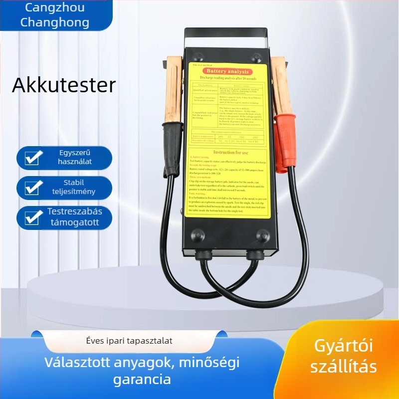 Autó akkumulátor teszter – Akkumulátor vizsgáló, Túllépés detektor, Modell 00, Márka: Egyéb