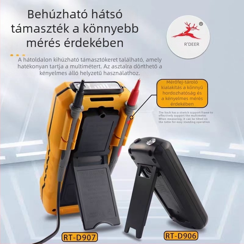 Feilu Tools Digitális multiméter – Magas pontosságú intelligens, többfunkciós elektronikus mérőeszköz villanyszerelők számára