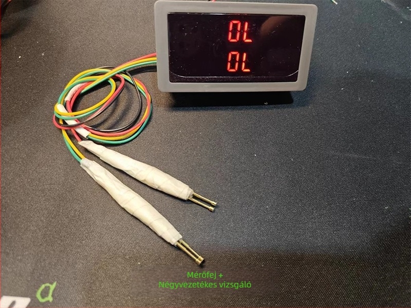 Cool Cow Kn500 Li-ion Akkumulátor Belső Ellenállás Mérő, Magas Pontosság, 18650 Kompatibilis, AC Milliohm Mérés