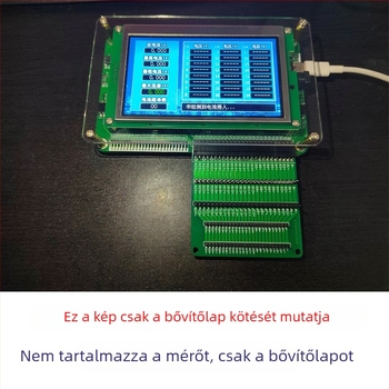 HD-002 Digitális sejtfeszültség-tesztelő 1–24 sorozatú akkumulátorpakkokhoz, két mérési tartomány 0,3–9 V és 0,3–25 V, pontosság ±0,003 V, tápellátás 5 V 2 A.