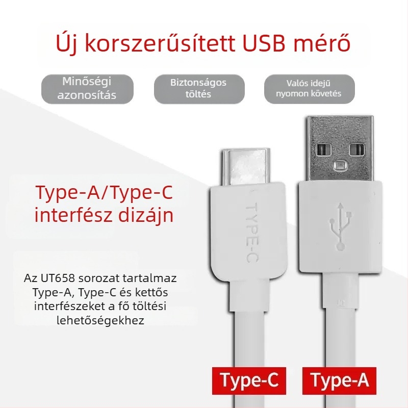 UT658 digitális feszültségmérő műszer, mérési tartomány 3–9 V, bemeneti feszültség 3–9 V, kimenő feszültség 5 V