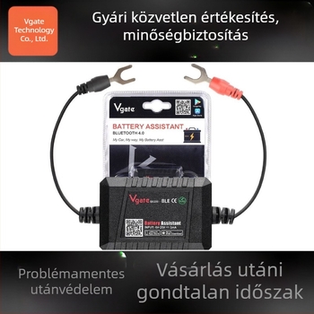 Vgate BA100 12V autóakkumulátor Bluetooth 4.0 detektor és diagnosztikai eszköz (tápfeszültség 6–20V, -40–90°C)