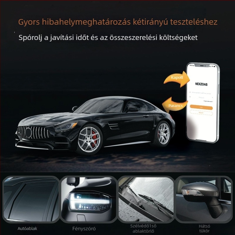 Autóhiba detektor — új energia akkumulátor diagnosztika és a három elektromos rendszer diagnosztikája, Humzor Z5, 12V