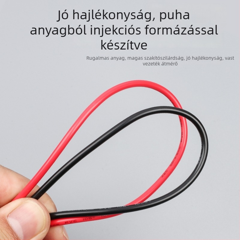 Általános digitális multiméter próbacsúcs, vékony csúccsal és hosszabbító kiegészítővel, névleges áram 20A/10A
