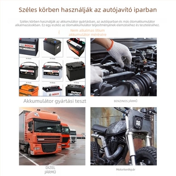 Xima AR2015 akkumulátortesztelő autóakkumulátorokhoz, 12V/24V – belső ellenállás mérő – Smart Sensor