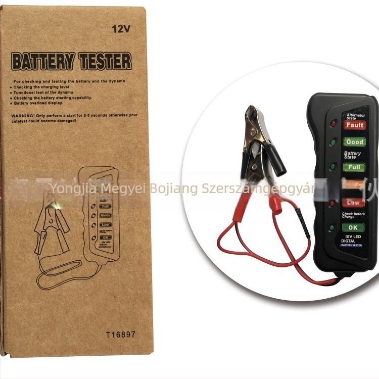 Bojiang akkumulátor-teszter, 803-as modell, tápegység 4-20V, üzemhőmérséklet -20–50°C