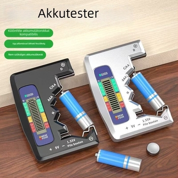 Akkumulátor kapacitásmérő digitális kijelzővel – Dengfeng márka, modell Battery Capacity Tester, a hátralévő töltés mérése